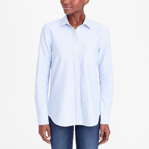 j crew mercantile oxford shirt